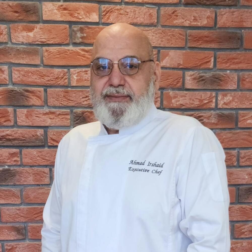 Portrait of Executive Chef Ahmed Irshaid at Pekarna Jeddah